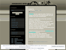 Tablet Screenshot of jungbauer.wordpress.com