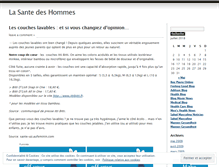 Tablet Screenshot of lasantedeshommes.wordpress.com