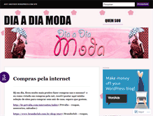 Tablet Screenshot of diadiamoda.wordpress.com