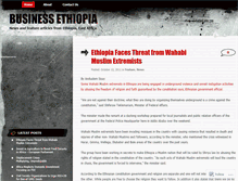 Tablet Screenshot of businessethiopia.wordpress.com