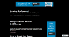 Desktop Screenshot of daviddemar.wordpress.com