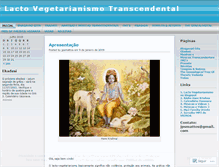 Tablet Screenshot of lactovegetarianismo.wordpress.com