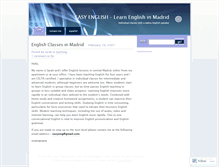 Tablet Screenshot of easyenglish.wordpress.com