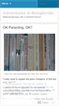 Mobile Screenshot of mistressofboogie.wordpress.com