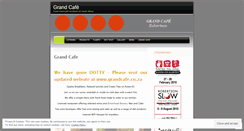 Desktop Screenshot of grandcafe.wordpress.com