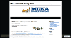 Desktop Screenshot of mekamarketing.wordpress.com