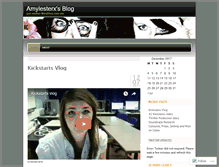 Tablet Screenshot of amylesterx.wordpress.com