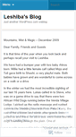 Mobile Screenshot of leshiba.wordpress.com