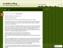 Tablet Screenshot of leshiba.wordpress.com