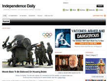 Tablet Screenshot of independencedaily.wordpress.com