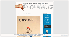 Desktop Screenshot of mydadhomies.wordpress.com