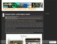 Tablet Screenshot of kawayanmarine.wordpress.com