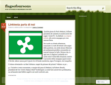 Tablet Screenshot of flagsofoursons.wordpress.com