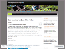 Tablet Screenshot of lifetogetherinlangley.wordpress.com