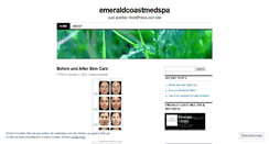 Desktop Screenshot of emeraldcoastmedspa.wordpress.com