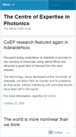 Mobile Screenshot of coephotonics.wordpress.com