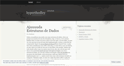 Desktop Screenshot of hyperthedley.wordpress.com