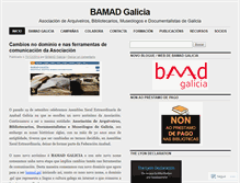 Tablet Screenshot of anabadgalicia.wordpress.com