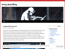 Tablet Screenshot of miguelzombie.wordpress.com