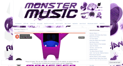 Desktop Screenshot of monstermusicblog.wordpress.com