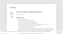 Desktop Screenshot of carlosga.wordpress.com