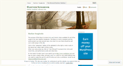 Desktop Screenshot of haefsongs.wordpress.com