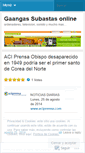 Mobile Screenshot of gaangas.wordpress.com