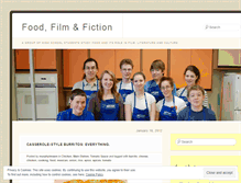 Tablet Screenshot of foodfilmandfiction.wordpress.com