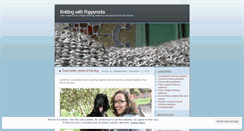Desktop Screenshot of poppyrocks.wordpress.com