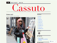 Tablet Screenshot of cassuto.wordpress.com