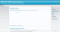 Desktop Screenshot of hghandfms.wordpress.com