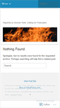 Mobile Screenshot of firestory.wordpress.com