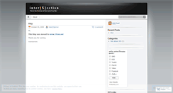 Desktop Screenshot of interxection.wordpress.com