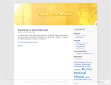 Tablet Screenshot of ovejasdelmundo.wordpress.com