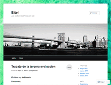 Tablet Screenshot of biitel.wordpress.com