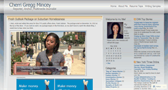 Desktop Screenshot of cherrigregg.wordpress.com
