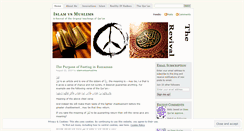 Desktop Screenshot of islamversusmuslims.wordpress.com