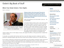 Tablet Screenshot of oobiedoo.wordpress.com