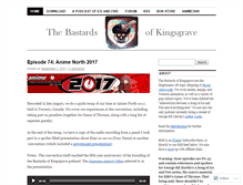 Tablet Screenshot of bastardsofkingsgrave.wordpress.com