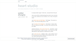 Desktop Screenshot of heartstudio.wordpress.com