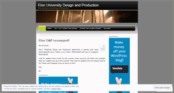 Desktop Screenshot of elondesign.wordpress.com