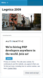 Mobile Screenshot of legnica2009.wordpress.com