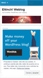 Mobile Screenshot of eltinch.wordpress.com