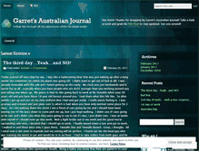 Tablet Screenshot of garretsaustralianjournal.wordpress.com