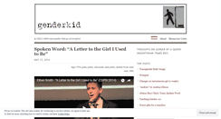 Desktop Screenshot of genderkid.wordpress.com