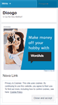 Mobile Screenshot of dioogo.wordpress.com