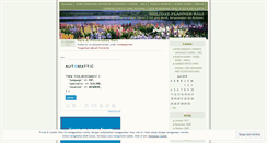 Desktop Screenshot of holidayplannerbali.wordpress.com