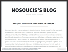 Tablet Screenshot of nosoucis.wordpress.com