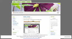 Desktop Screenshot of lenestestblogg.wordpress.com