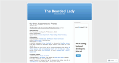 Desktop Screenshot of beardedladyfilm.wordpress.com
